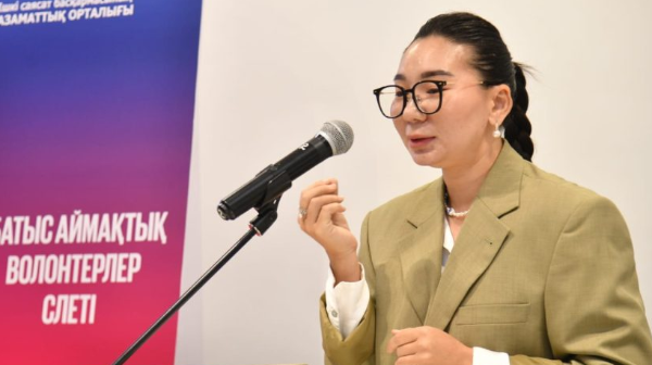 РЫСТЫ ЖЕКСЕНБАЕВА - “ЖЫЛ ВОЛОНТЕРІ” ХАЛЫҚАРАЛЫҚ СЫЙЛЫҒЫНЫҢ ЖЕҢІМПАЗЫ